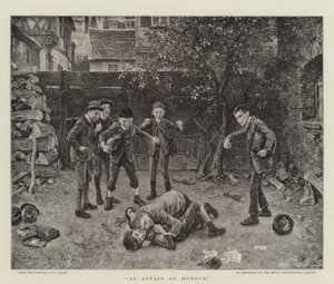 An Affair of Honour by Ludwig Knaus