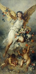 Flora with Putti-Peace