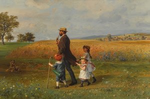 Sunday Walk. 1889