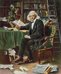 Theodor Mommsen, German classical scholar, historian and writer by Ludwig Knaus