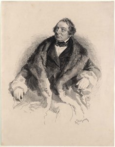 Actor Henry Anschuetz by Ludwig Michalek