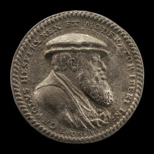Charles V, 1500-1558, King of Spain 1516-1556, Holy Roman Emperor 1519 [obverse], 1542