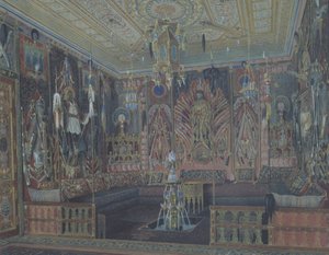 The Asiatic Turkish Room in the Great Palais in Tsarskoye Selo