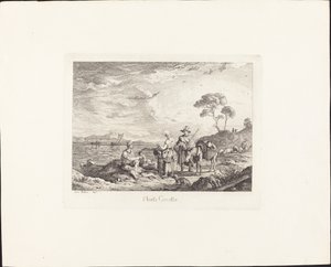 Monte Circello by Ludwig Richter