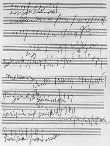 Handwritten Musical Score