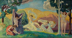 Spring Dance by Ludwig von Hofmann