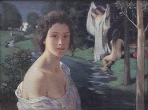 Nocturne by Ludwig von Hofmann