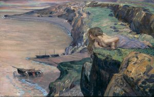 Southern Rocky Coast by Ludwig von Hofmann