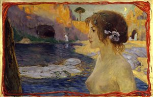 Daydream by Ludwig von Hofmann