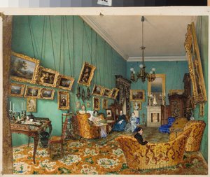 Interior of a Salon