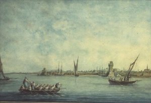 View of Rhodes from the Sea