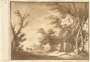 Diana and Her Companions in a Landscape
