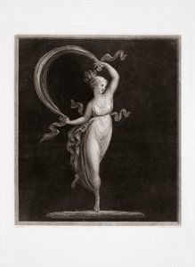 Dancing. Engraved by Luigi Cunego. Design by Antonio Canova by Luigi Cunego