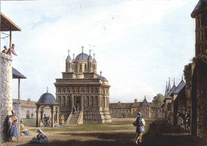 Church and Convent of Saint Mary, Turkey. Views in the Ottoman Dominions, in Europe, in Asia, and some of the Mediterranean islands from the original drawings taken by Luigi Mayer, London by Luigi Mayer