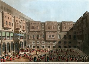 Mamluks Exercising in the Square of Murad Bey