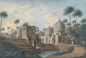 Tombs of Great Arab Saints in the Neighborhood of Rosetta, Egypt