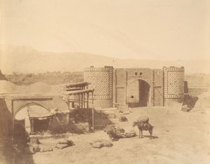 Gate of Government, Teheran, Iran by Luigi Pesce