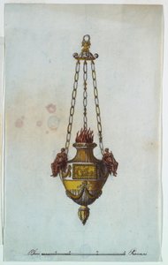 Altar Lamp, 1800–1825 by Luigi Righetti