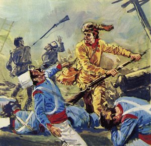 Davy Crockett Eventually Fell to the Ceaseless Mexican Attacks