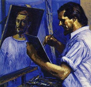 Gauguin lived in poverty, selling only the occasional picture