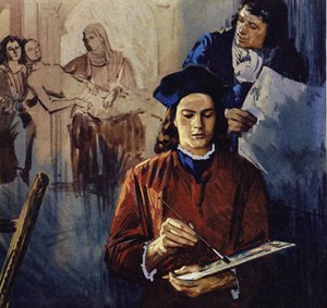 Raphael was apprenticed to the painter Perugino