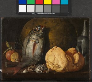 Still Life with Fish, Bread and Kettle, c.1772