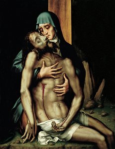 Pietà by Luis Morales de