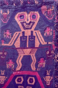 Textiles, Paracas Culture, Peru by Luis Rosendo.
