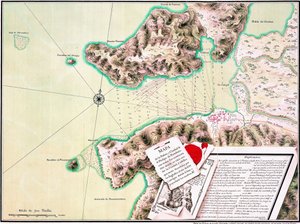 S. Phelipe de Porto Bello by Luis de Surville