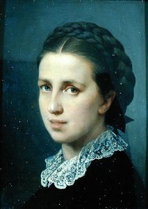 Self Portrait by Luisa Mussini Piaggio