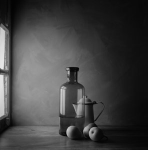 Quiet Window Still Life by Luiz Laercio