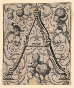 Panel with the Letter 