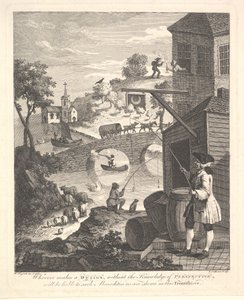 Satire on False Perspective: Frontispiece to Kirby