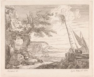 Coastal Scene by Lydia Bates