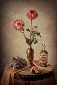 Dahlias Mid-Autumn Treats by Lydia Jacobs