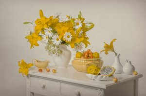 Fresh Yellow Still Life