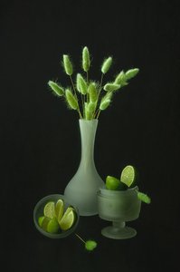 Green Botanicals and Limes