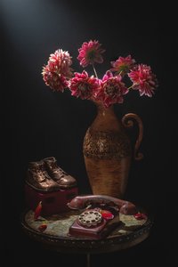 Nostalgic Still Life Arrangement