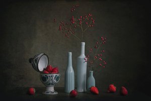 Red Berries Still Life