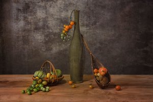 Rustic Harvest Still Life