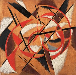 Space Force Construction, 1920-1921 by Lyubov Sergeevna Popova