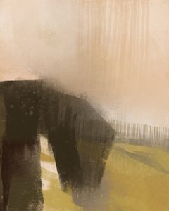 Abstract Calm Landscape