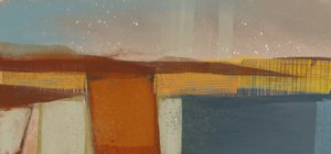 Abstract Desert Horizon by MANSI SAXENA