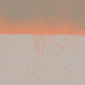 Abstract Orange Horizon by MANSI SAXENA