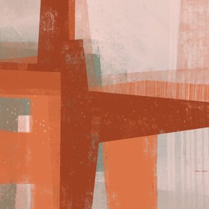 Geometric Rust Layers by MANSI SAXENA