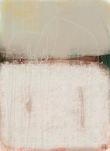 Muted Horizon Abstract by MANSI SAXENA