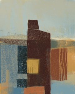 Serene Abstract Landscape