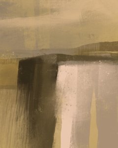 Serene Abstract Landscape by MANSI SAXENA