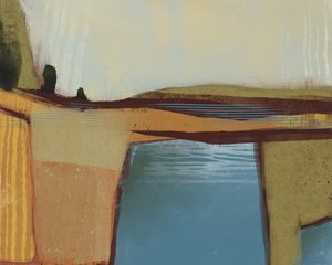 Serene Water Landscape