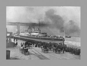 HMS Victoria at Newcastle-On-Tyne, c1887
